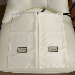 2 Gucci Dustbags